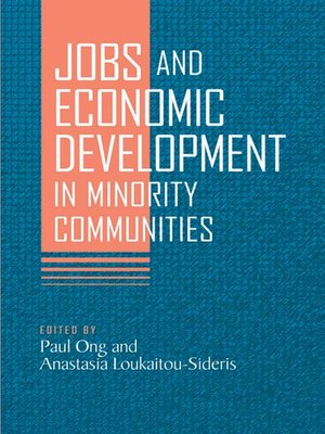 cover image of Jobs and Economic Development in Minority Communities